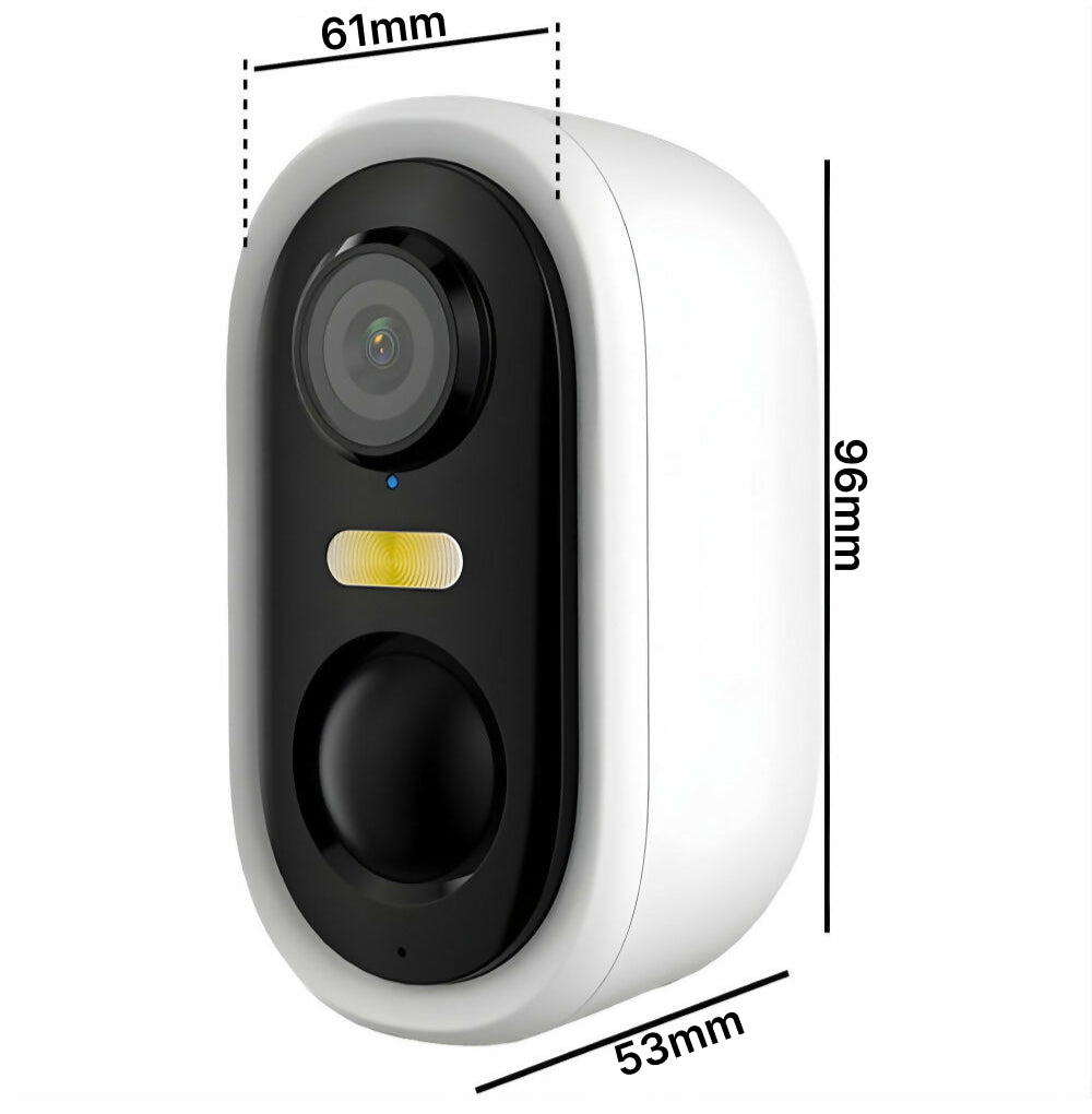 Smarte 3 Megapixel Überwachungskamera mit App