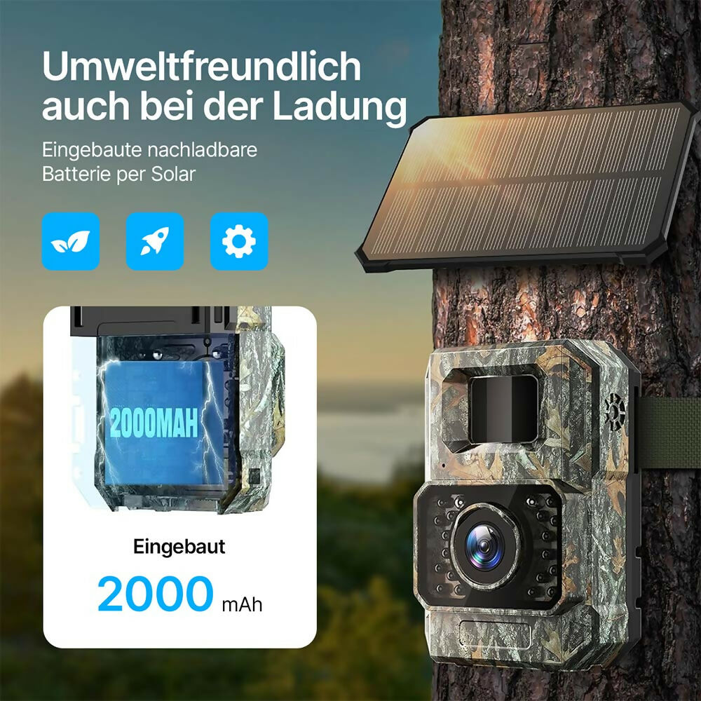 48 Megapixel Wildkamera mit exzellenter Nachtsicht