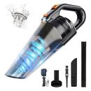 Leistungsstarker Akku-Handstaubsauger Pro / Beutelloser 9500Pa Handstaubsauger für Nass & Trocken / Handsauger mit 2600mAh Akku & LED-Leuchte
